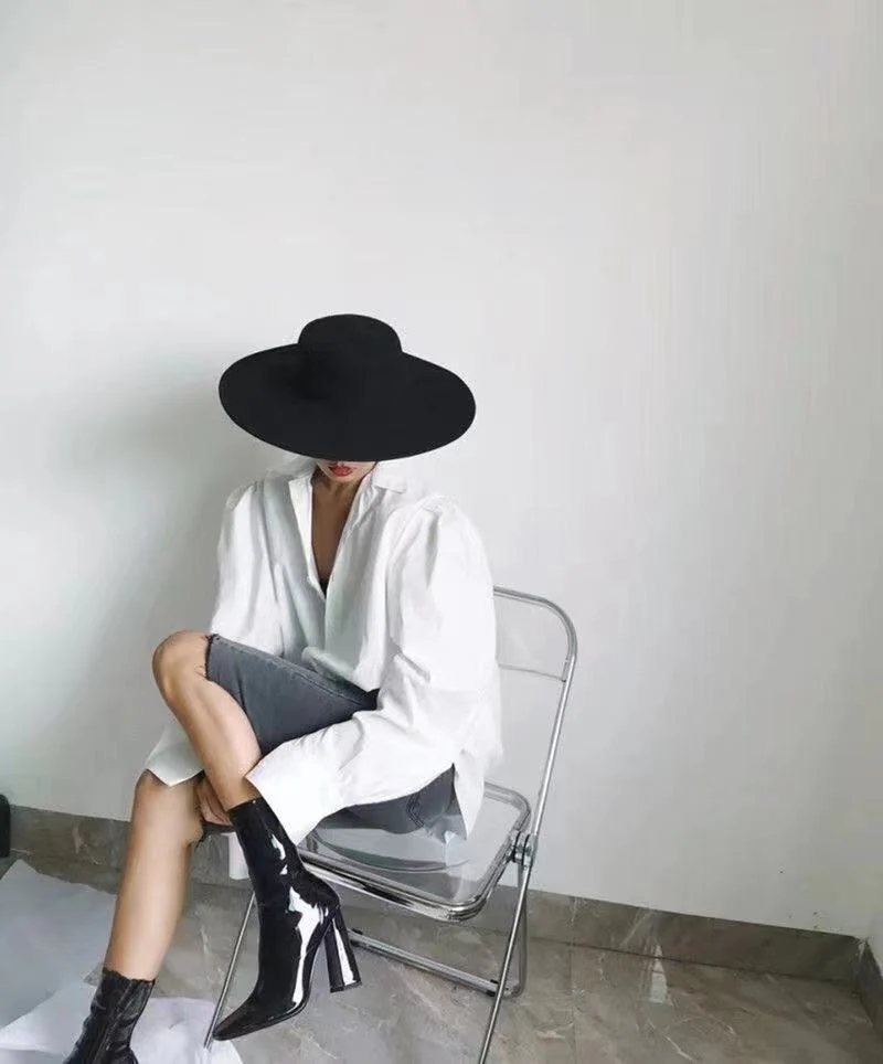 Chapeau Femme Coton Style Jazz | La Parisienne - Image 4