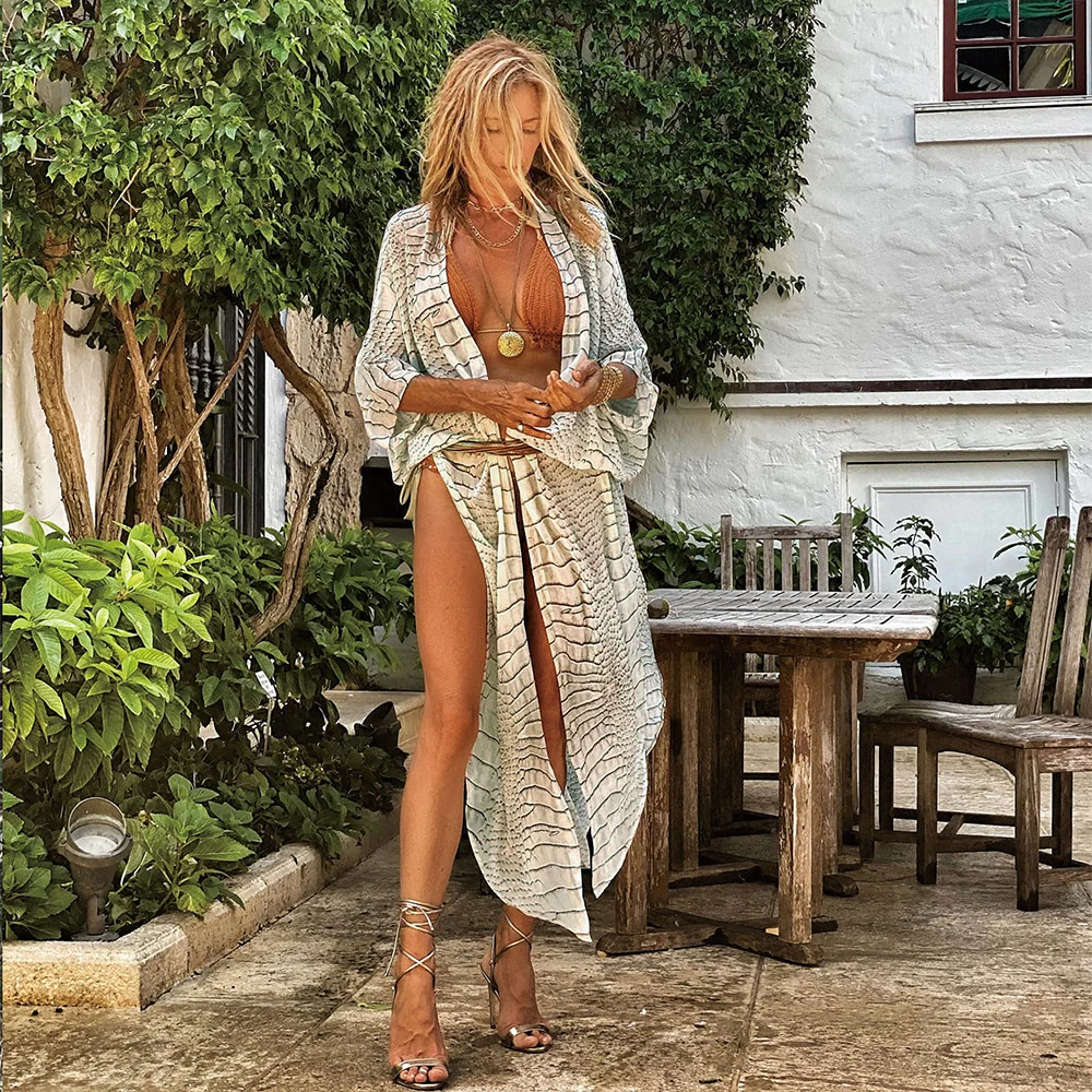 Kimono Plage Bohème Chic | La Parisienne - Image 3
